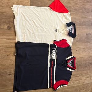 2 Men’s Large Tommy Hilfiger Polos
